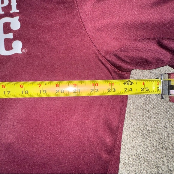 Adidas Burgundy Mississippi State Men's Jersey SEC #21 - Picture 7 of 8